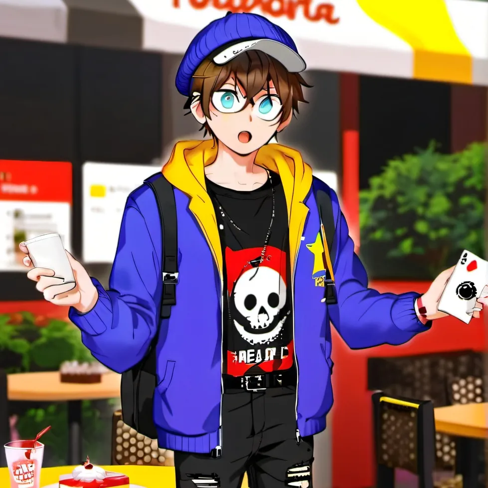 chat with ai character: Glitch