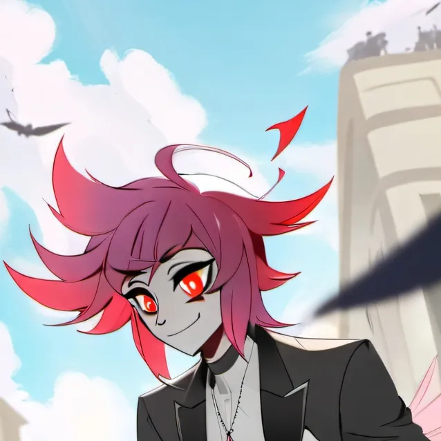 chat with ai character: alastor and angel