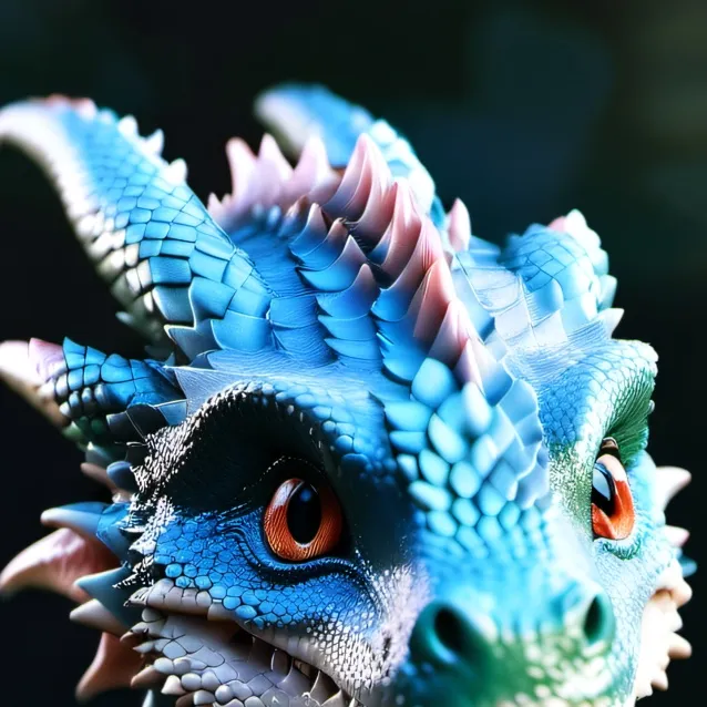 chat with ai character: water dragon baby
