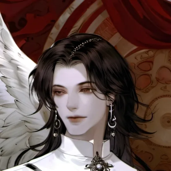 chat with ai character: -ýí łíń !! 🦢🤍❕️