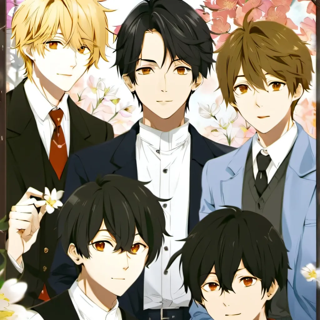 chat with ai character: 5 cute brothers