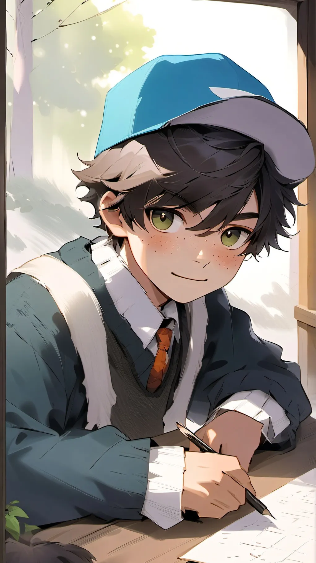 ai character: Issac background