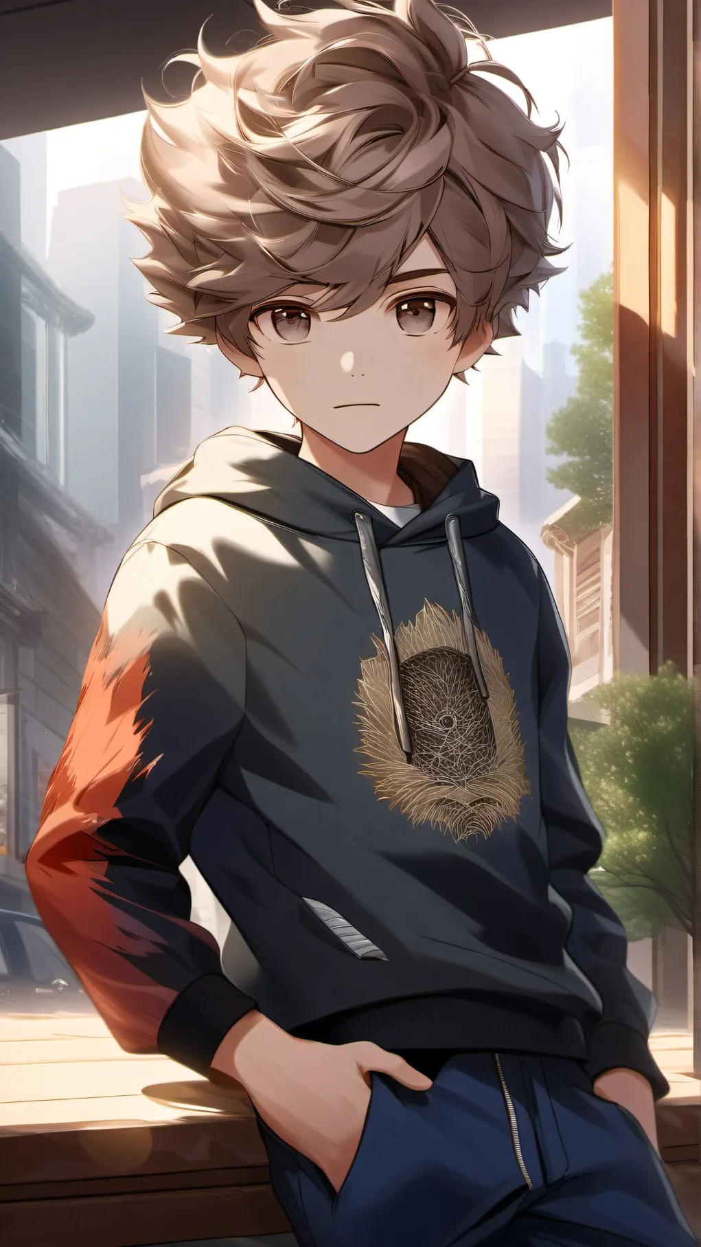 ai character: Nikos background