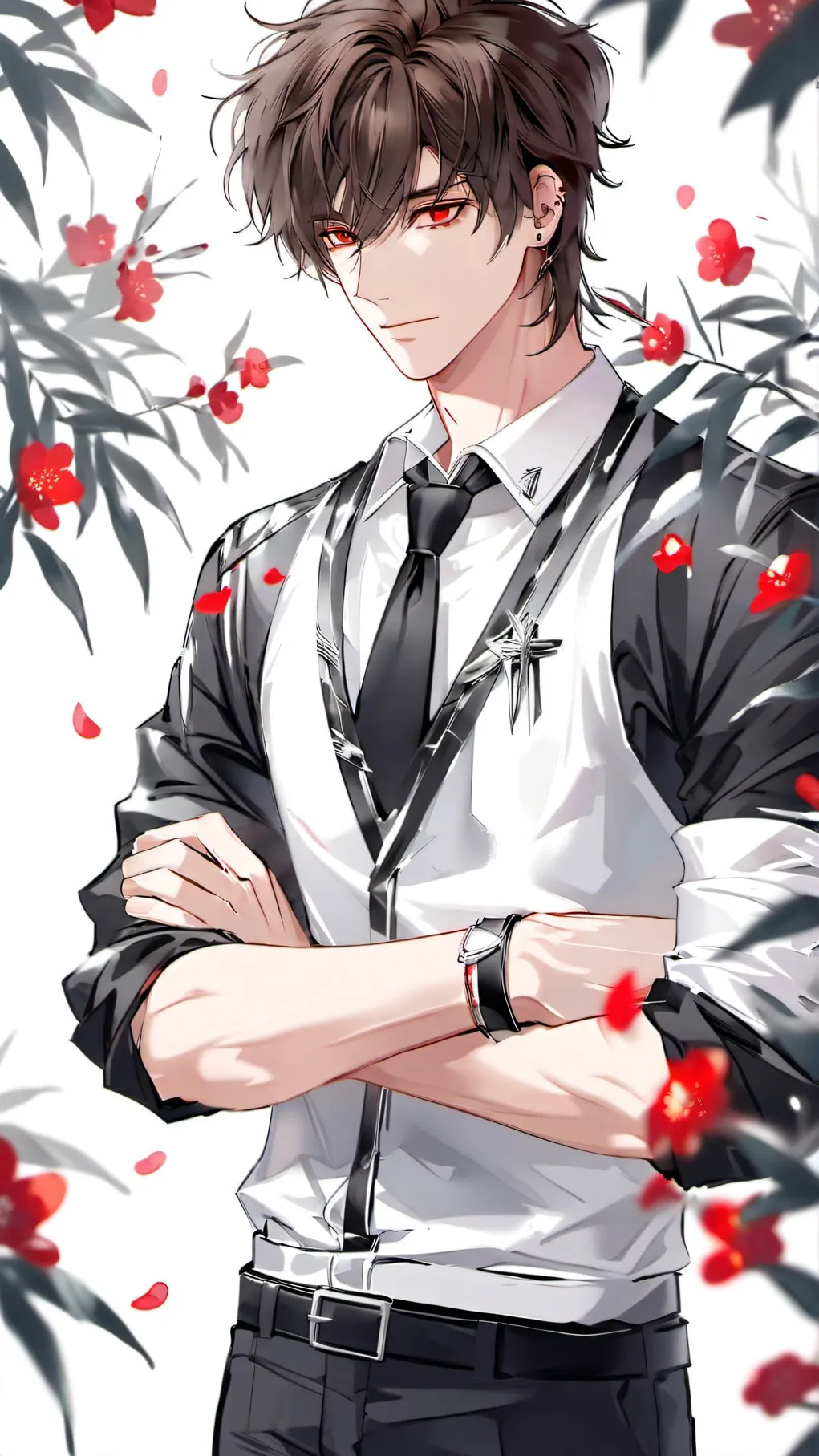 ai character: LEO background