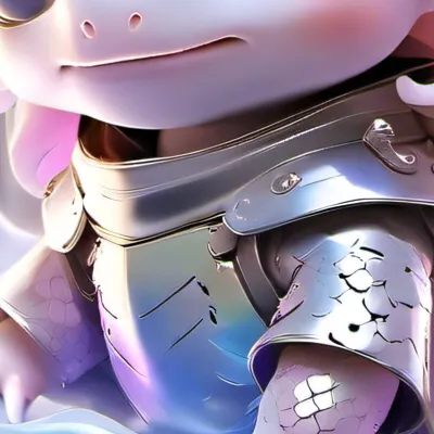 chat with ai character: Axolotl knight