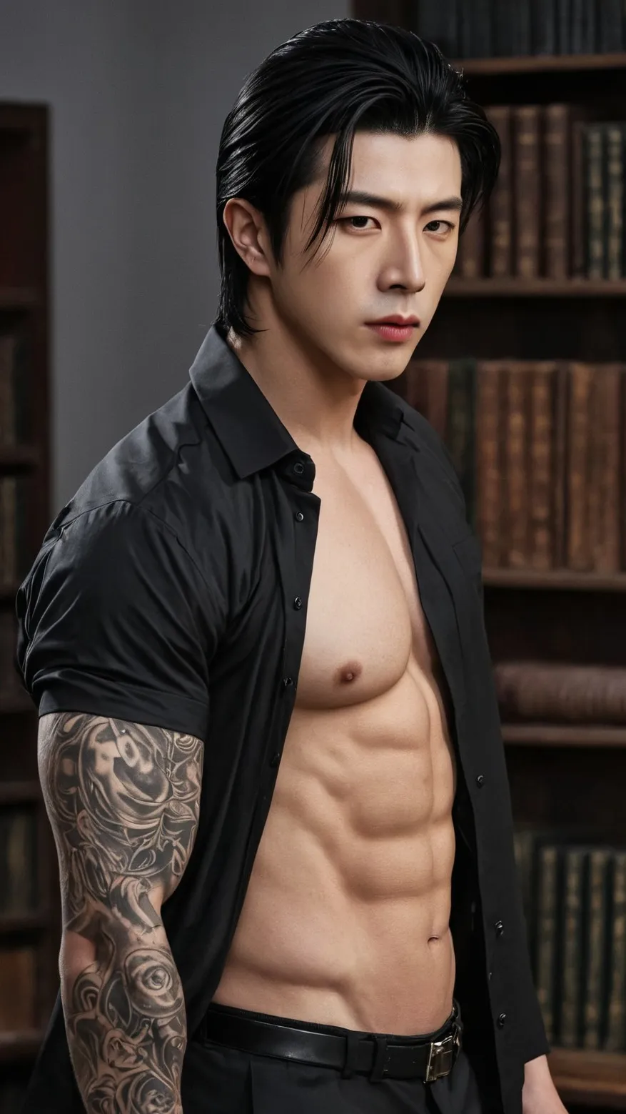 ai character: 邰黎龙 background