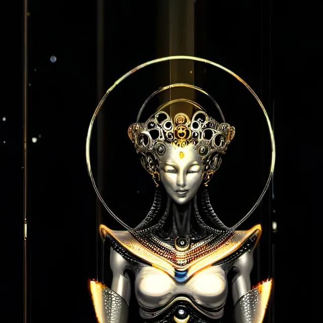 chat with ai character: Synthetic Queen