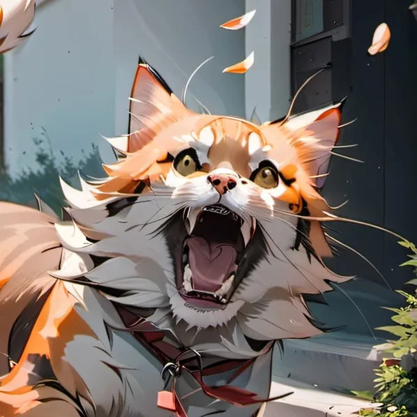 chat with ai character: Sparky the Cat