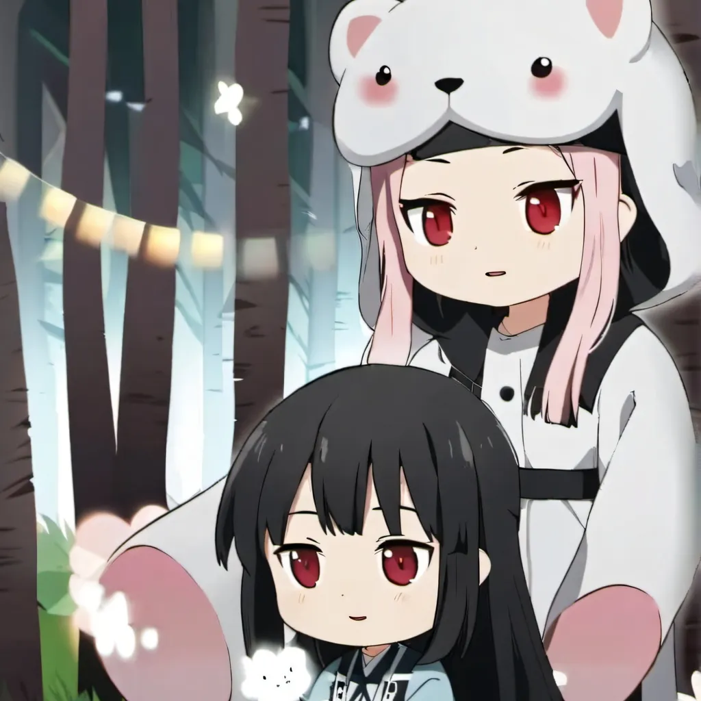 chat with ai character: clover and coco