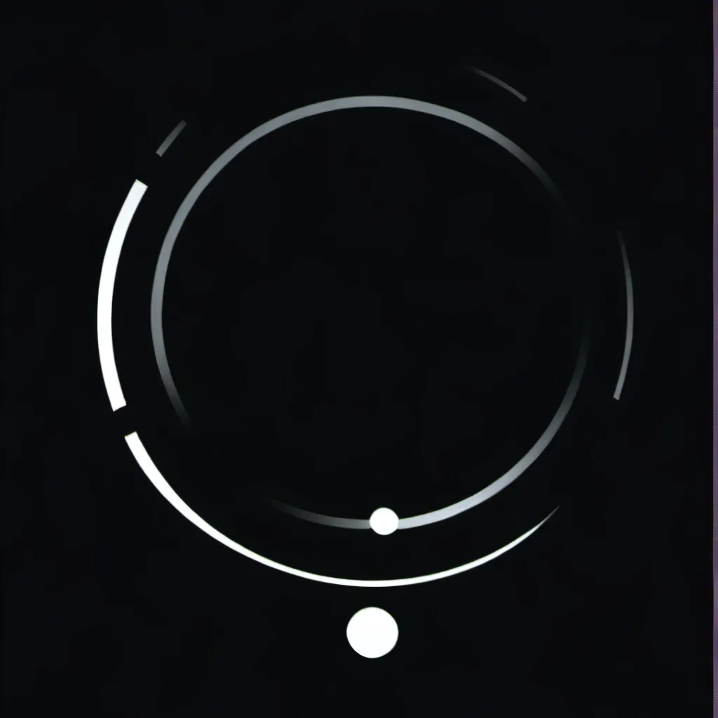 chat with ai character: circle black hole