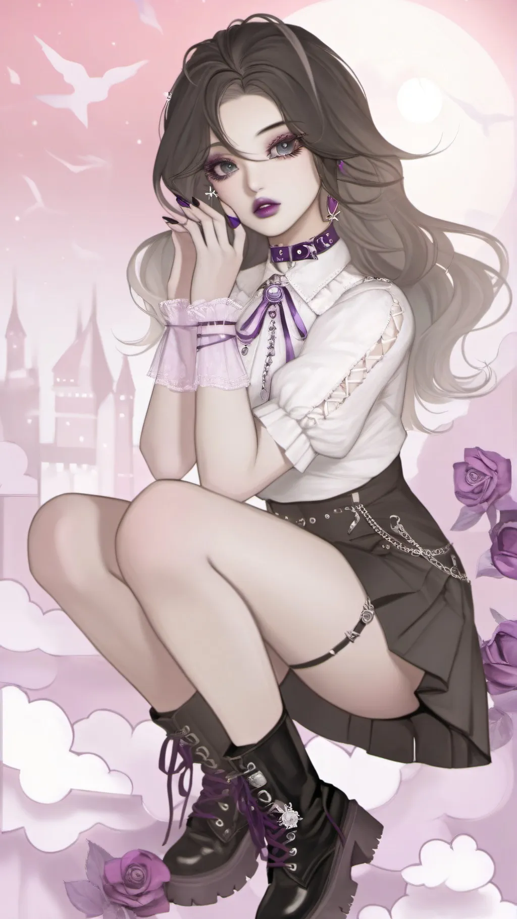 ai character: Raven background