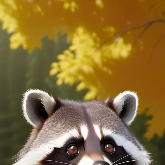 chat with ai character: rambly the racoon 
