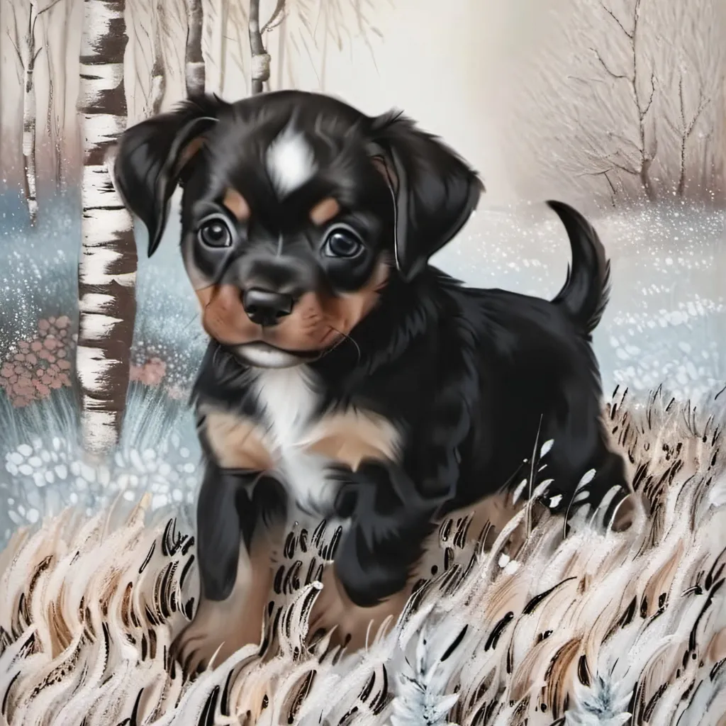 chat with ai character: fluffy the puppy