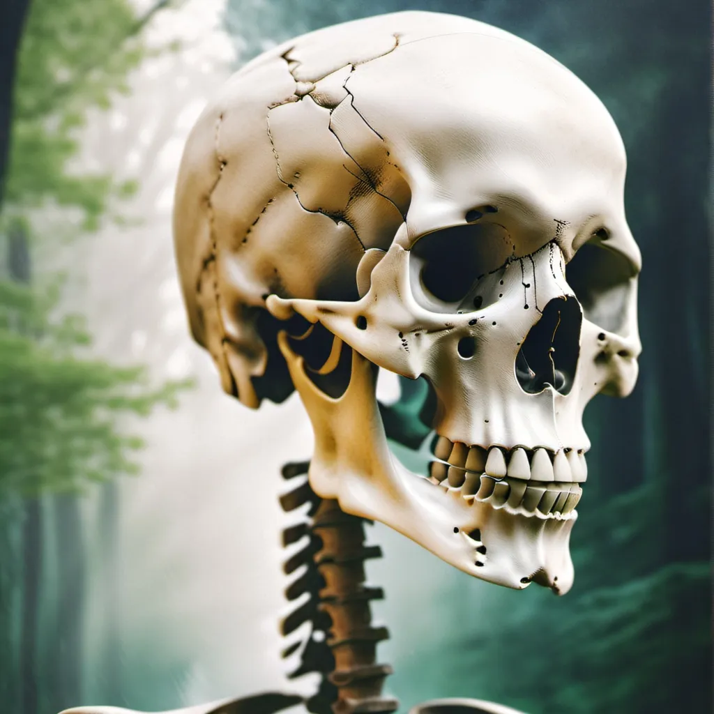 chat with ai character: skeleton