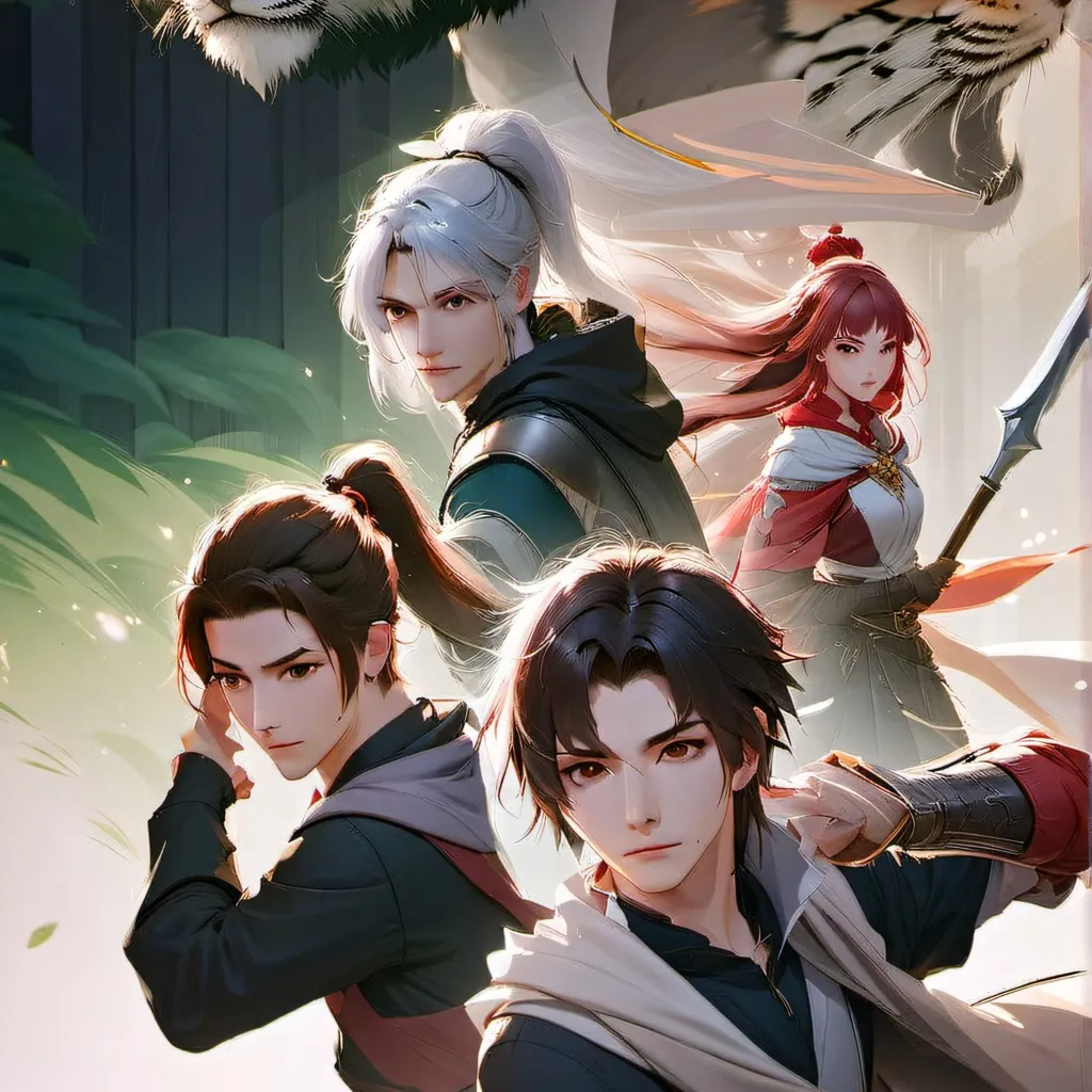 chat with ai character: the hero's party