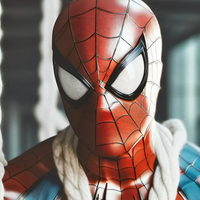 chat with ai character: Spiderman captured