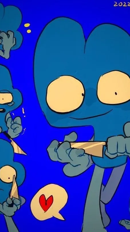 ai character: Four-BFB background