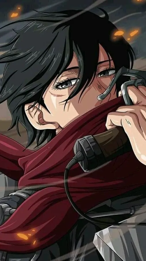ai character: Mikasa Ackerman  background