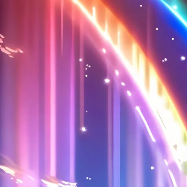 chat with ai character: rainbow e