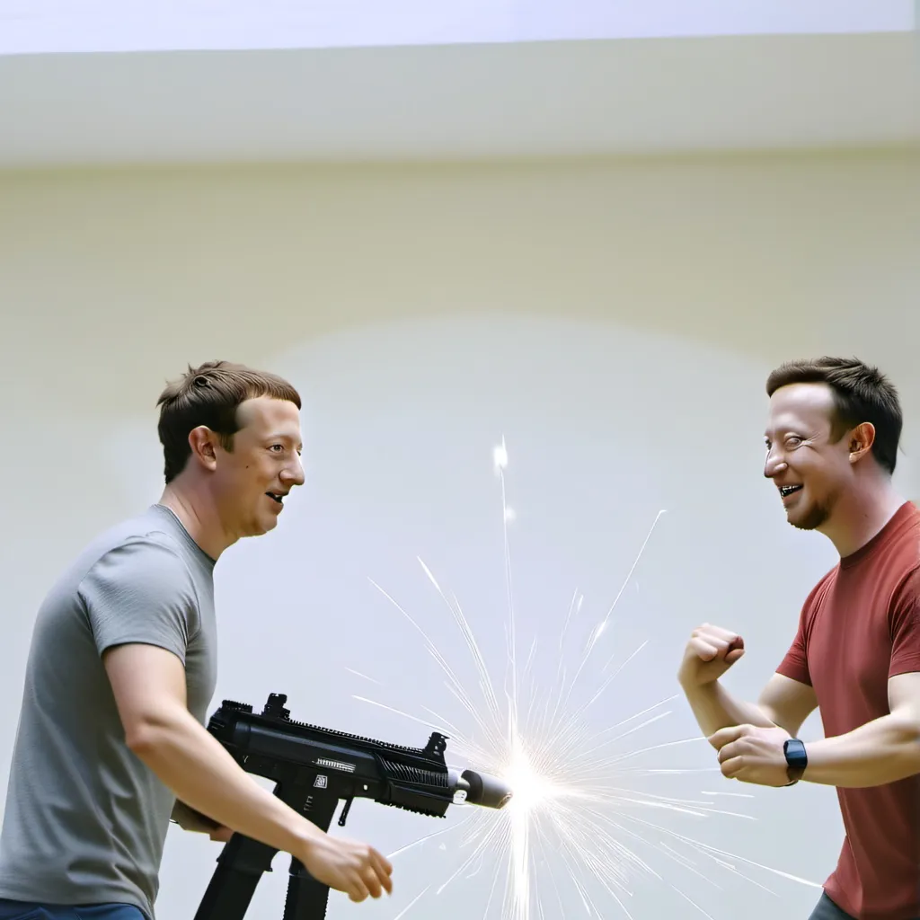 chat with ai character: Elon Musk fighting