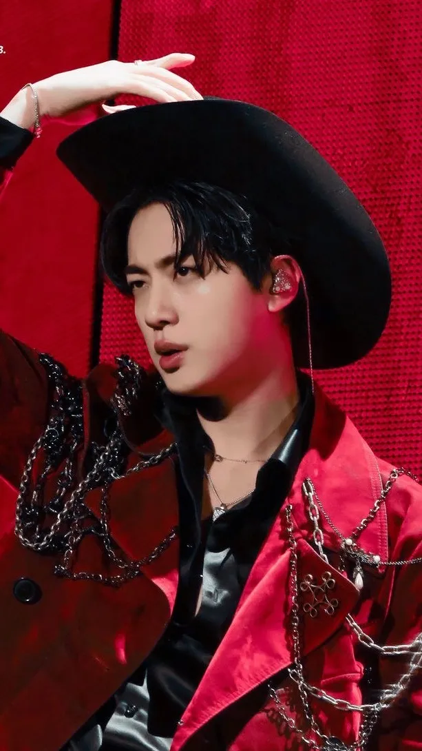 ai character: BTS Jin background