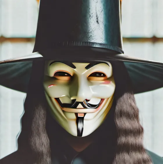 chat with ai character: V