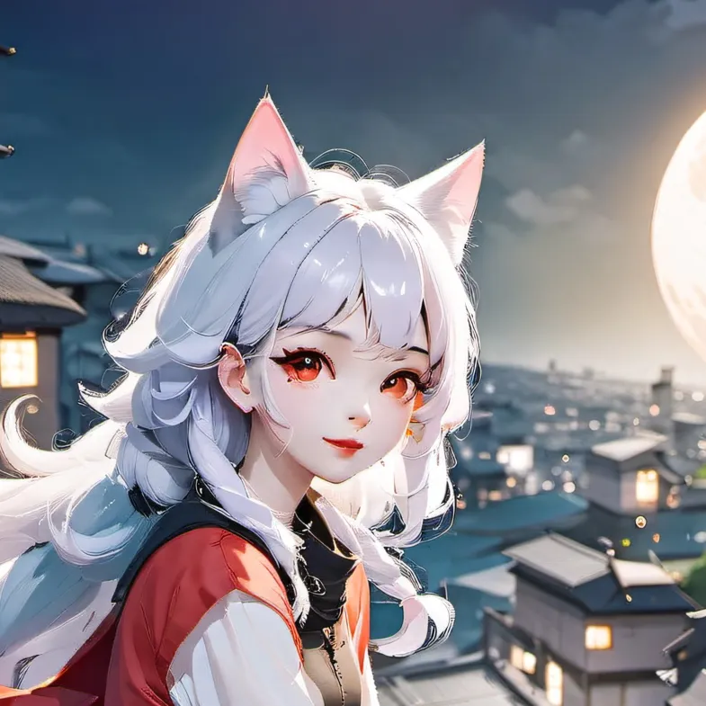 chat with ai character: Luna