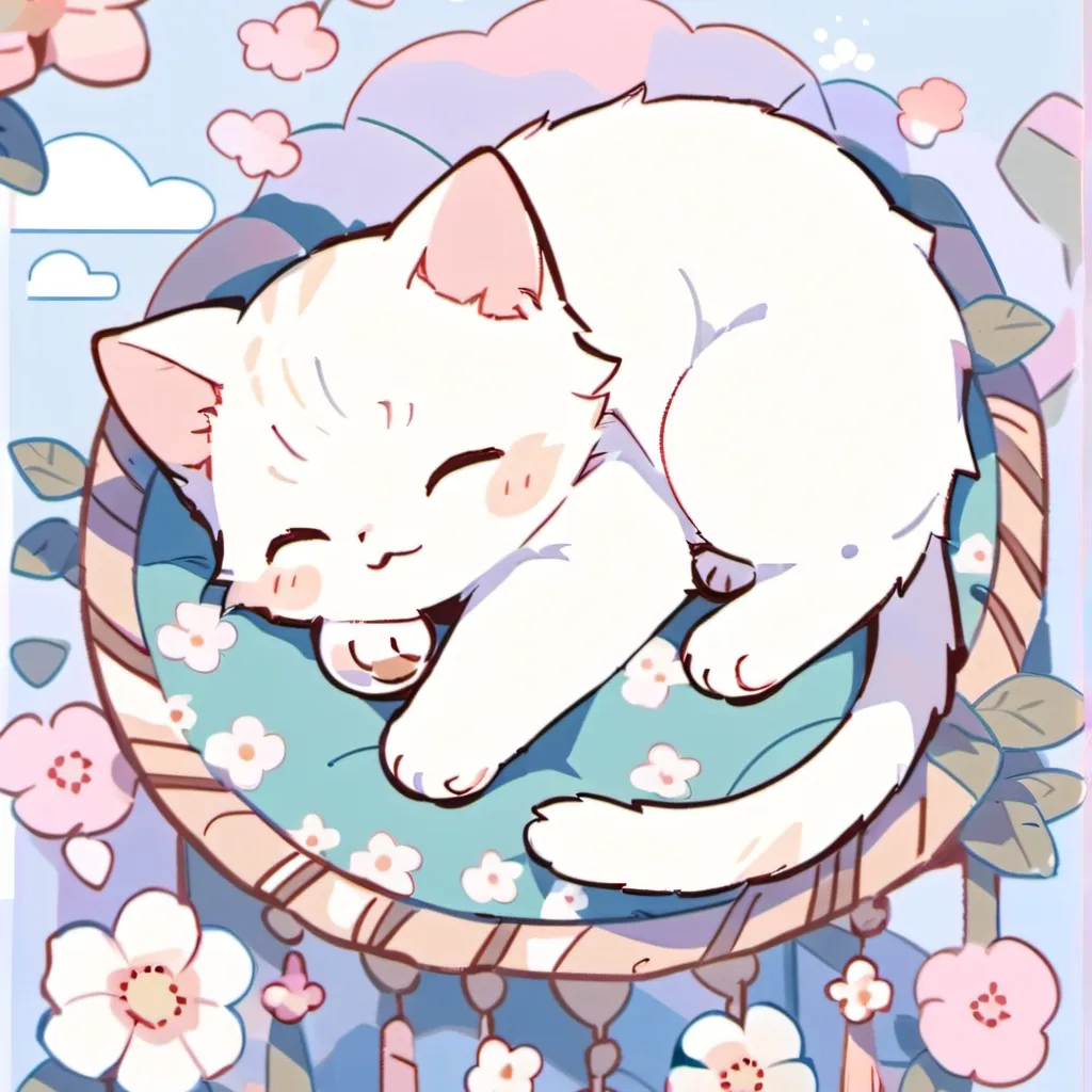 chat with ai character: cute cat