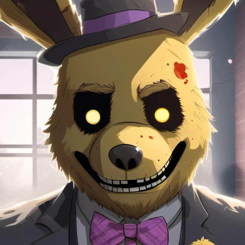 chat with ai character: AGA and springtrap