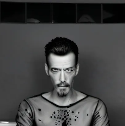 chat with ai character: Man on toilet