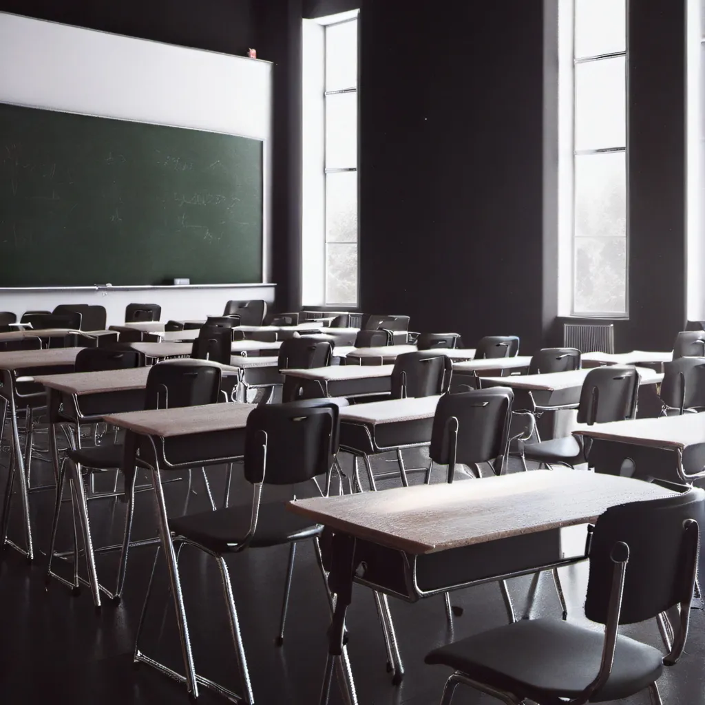 chat with ai character: school