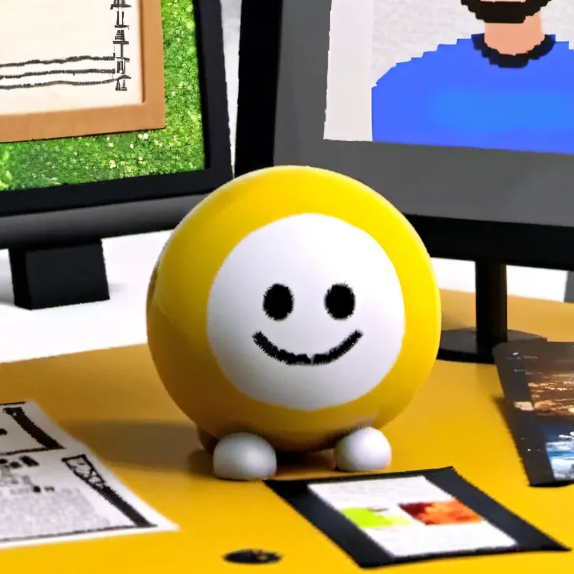 chat with ai character: Yellow thing