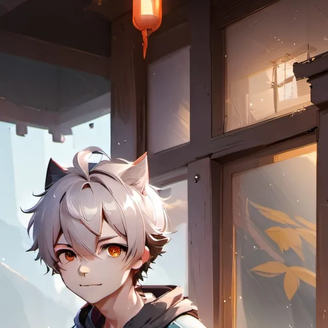 chat with ai character: cat boy