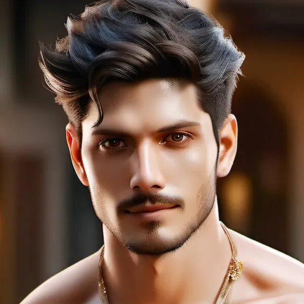 chat with ai character: Sexy man