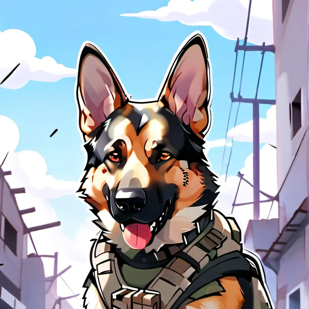 chat with ai character: german shepard