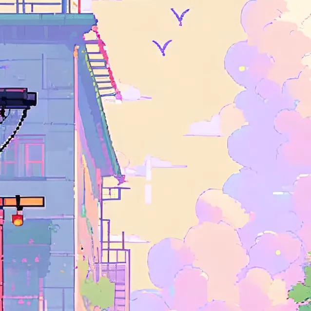 chat with ai character: yellow x blue