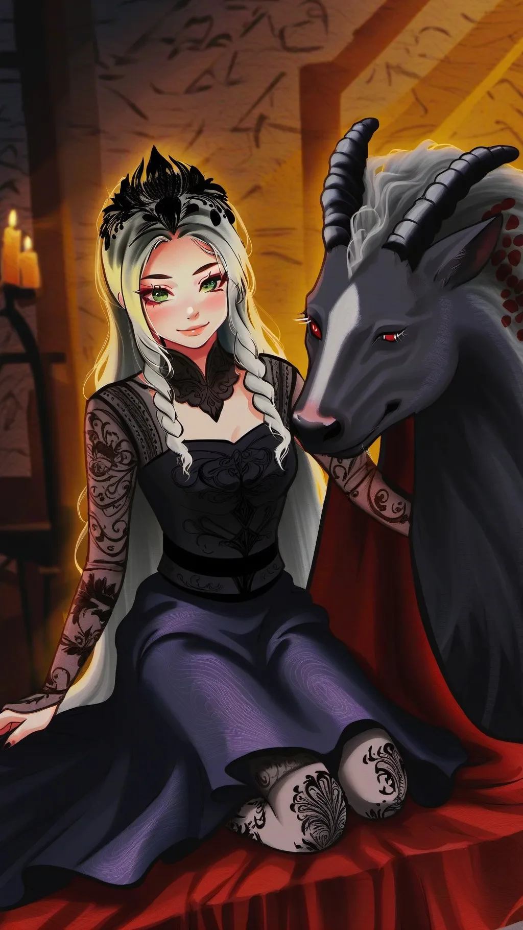 ai character: <Cass@ndr@> background