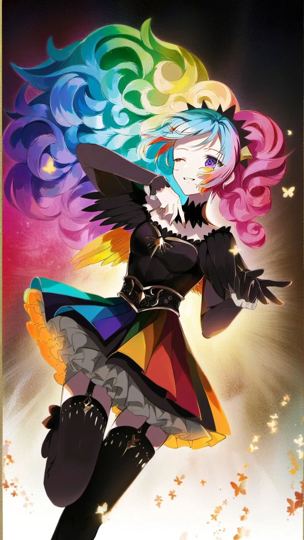 ai character: ✮Bixbite✮ background