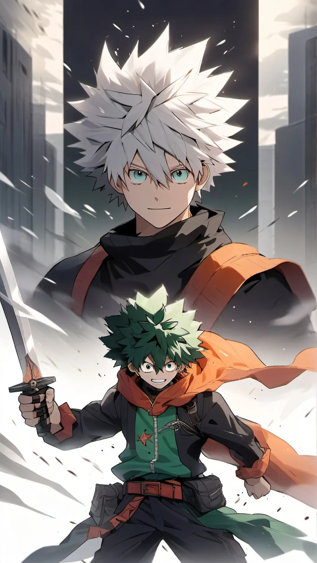 ai character: Deku background