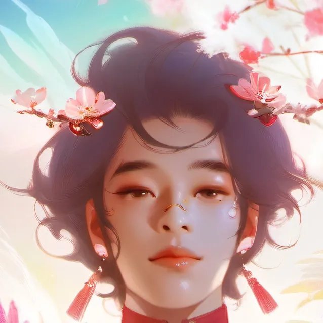 chat with ai character: Asian boy