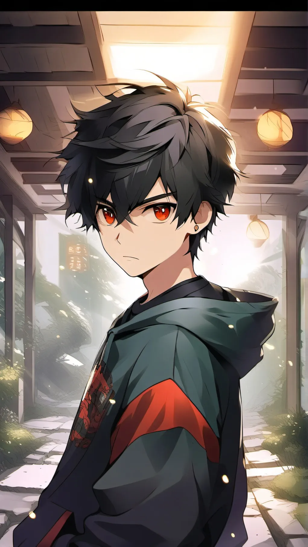 ai character: evan background