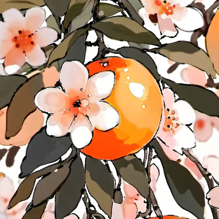 chat with ai character: orange