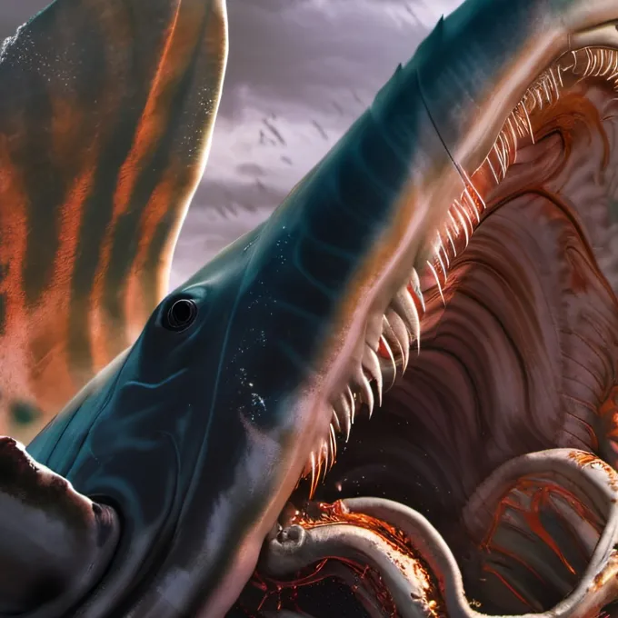 chat with ai character: carcenogenic whale