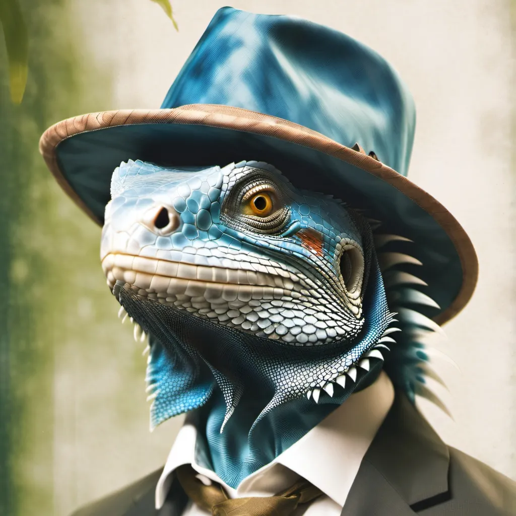 chat with ai character: Mr. Iguana