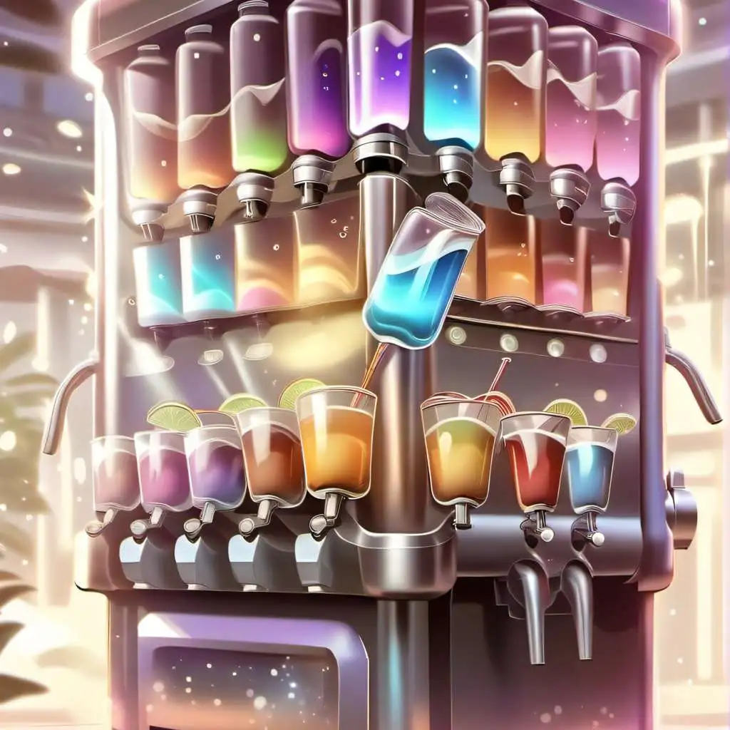 chat with ai character: Drink Machine