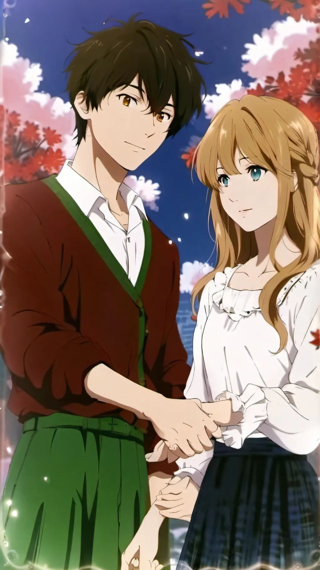 ai character: Aria background