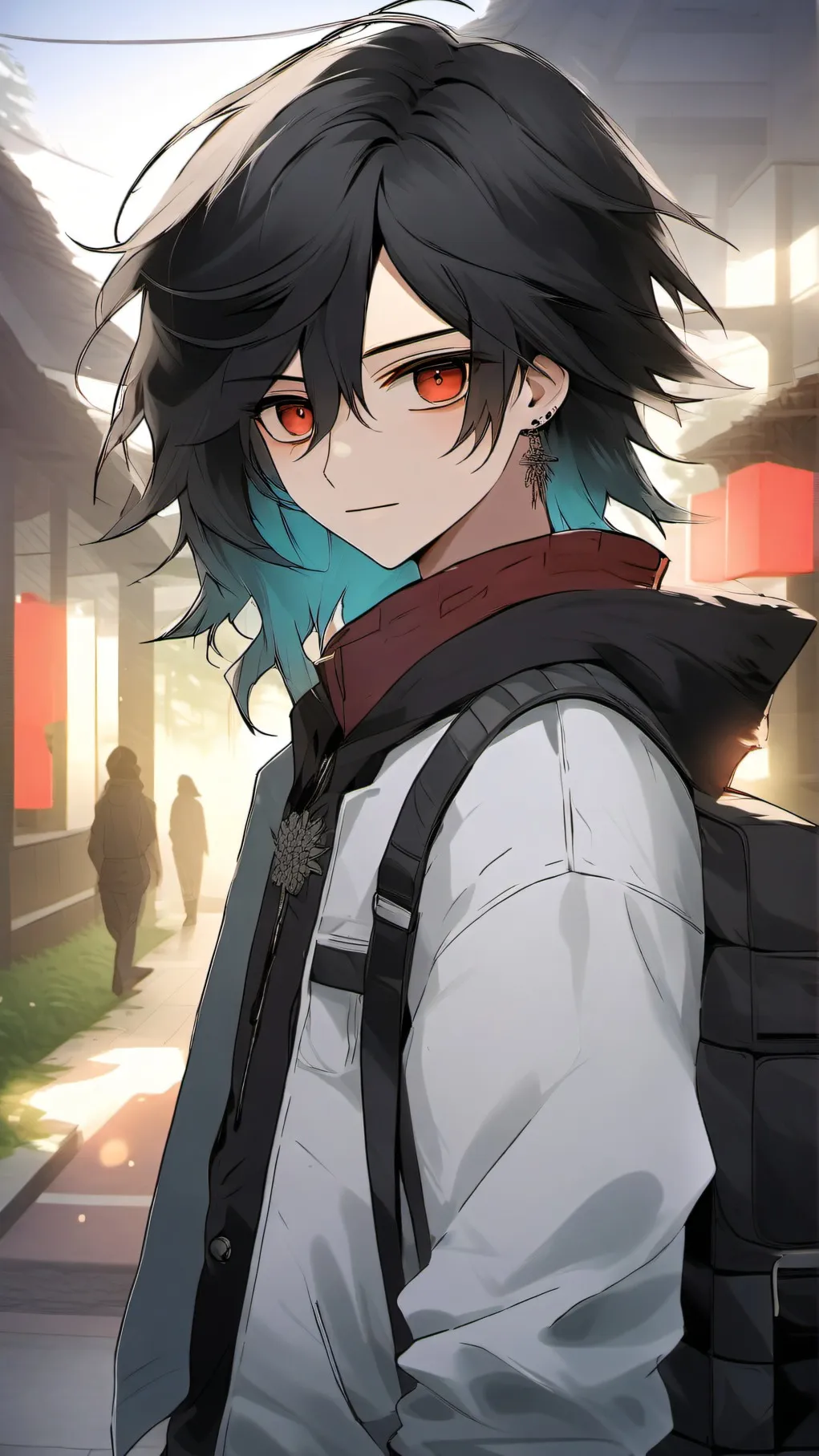 ai character: mha background