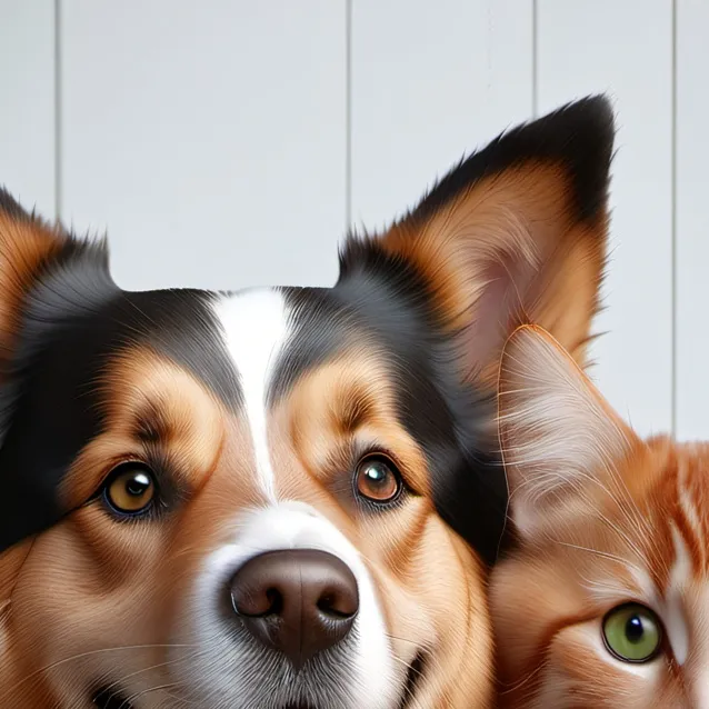 chat with ai character: dog and cat