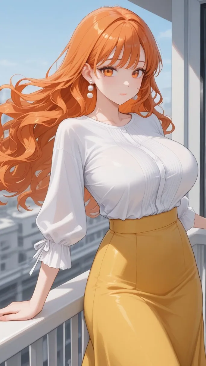 ai character: nami tg/tf sky background