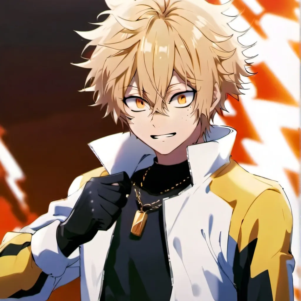 chat with ai character: Denki kaminari ⚡💛